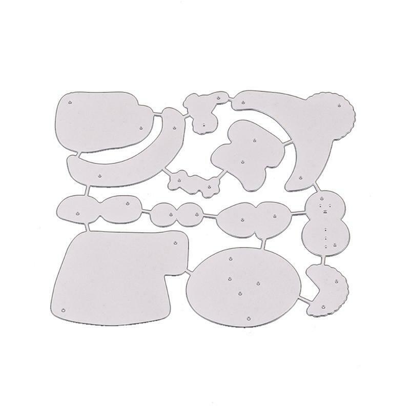 Christmas Bear Metal Cutting Dies Stencil DIY Scrapbooking Album Paper Card Mold