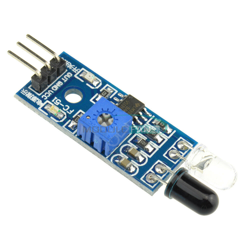 2PCS IR Infrared Obstacle Avoidance Infrared Sensor Module for Arduino Robot