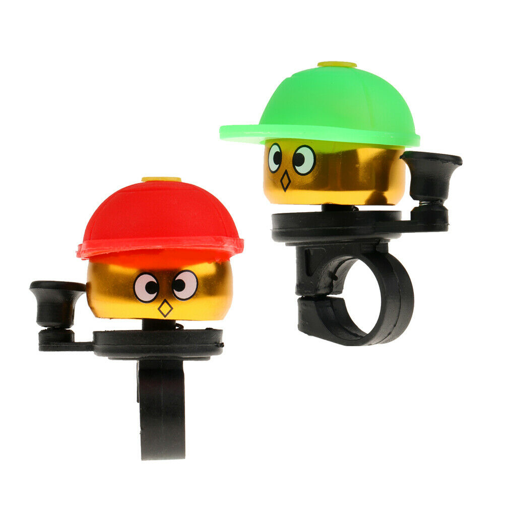 2Pcs Bicycle Bike Bell Cycling Handlebar Horn
