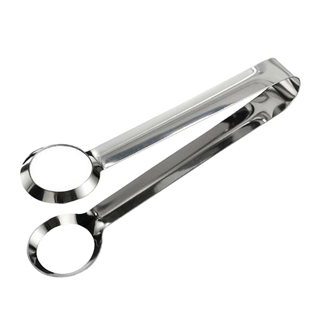 Tongs Salad BBQ Frying Food Bread Boiled Egg Serving Stainless Steel Tong