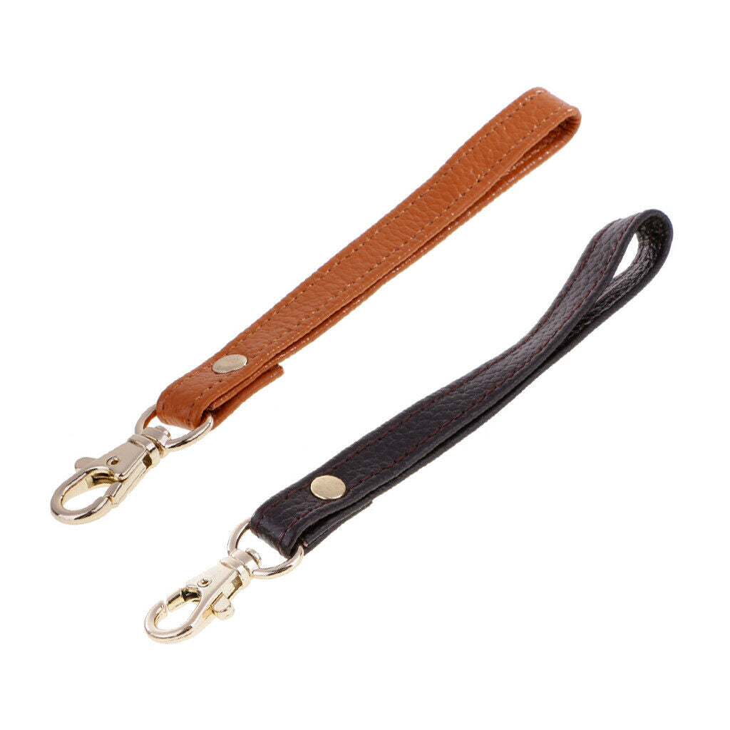 Pack of 2 Leather Replacement Wrist Strap for Clutch Wristlet Phone Case