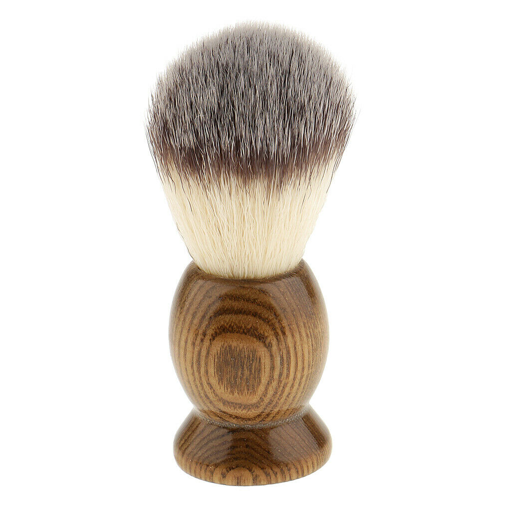 2 Pieces Men Barber Beard Grooming Moustache Shaving Brush Bowl Mug Cup Set