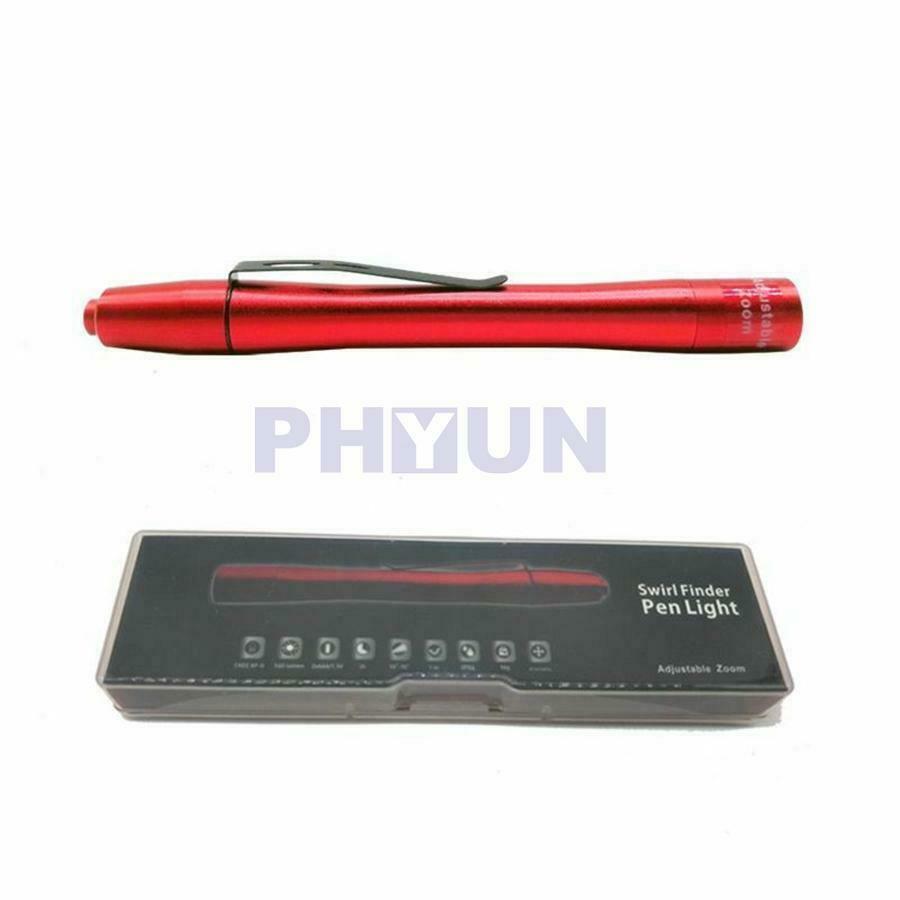 1x Professional Car Washing Polishing Paint Checking Swirl Finder Light Pen Tool