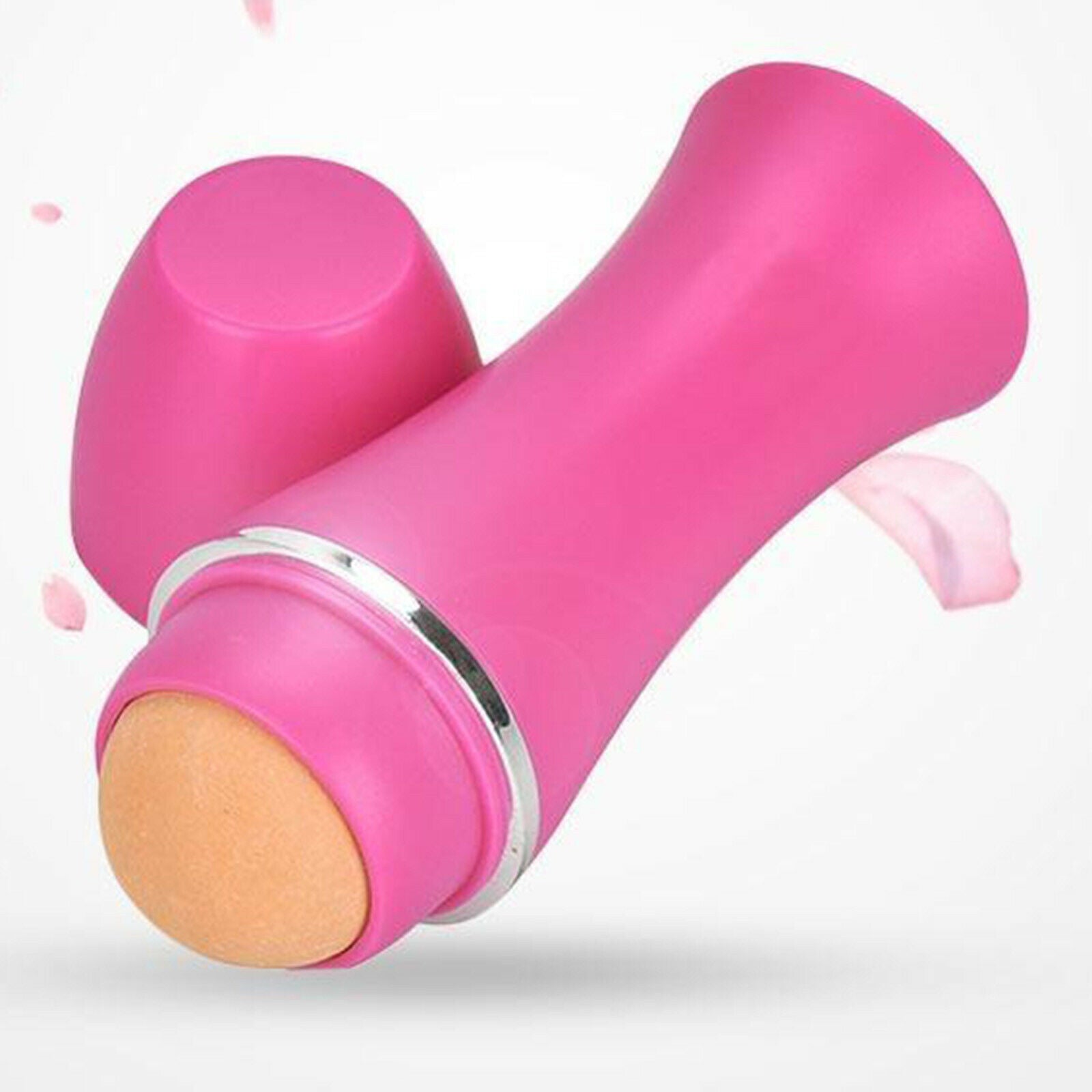 Face Roller Oil Absorbing Volcanic Natural Roller Stone Ball Minerals Skin Clean