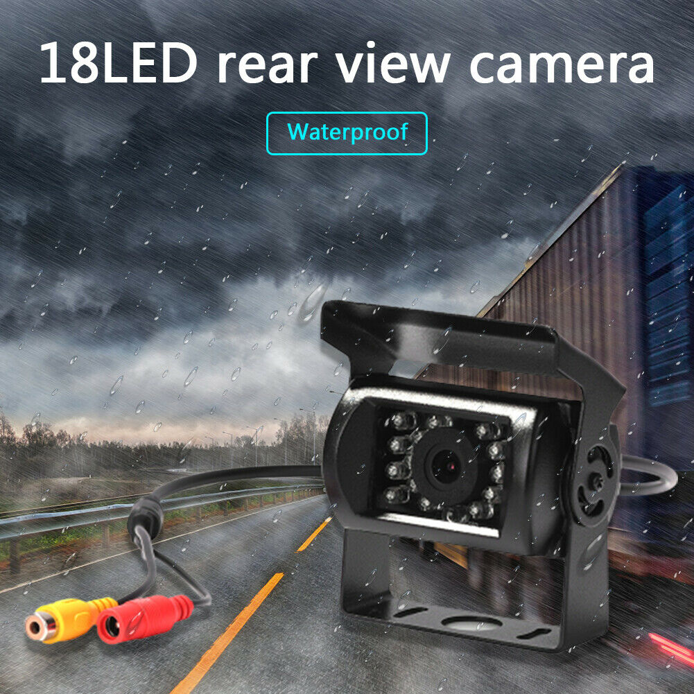 Car Rear View Camera 18 LED Waterproof HD Night Vision Auto Truck Backup Camera