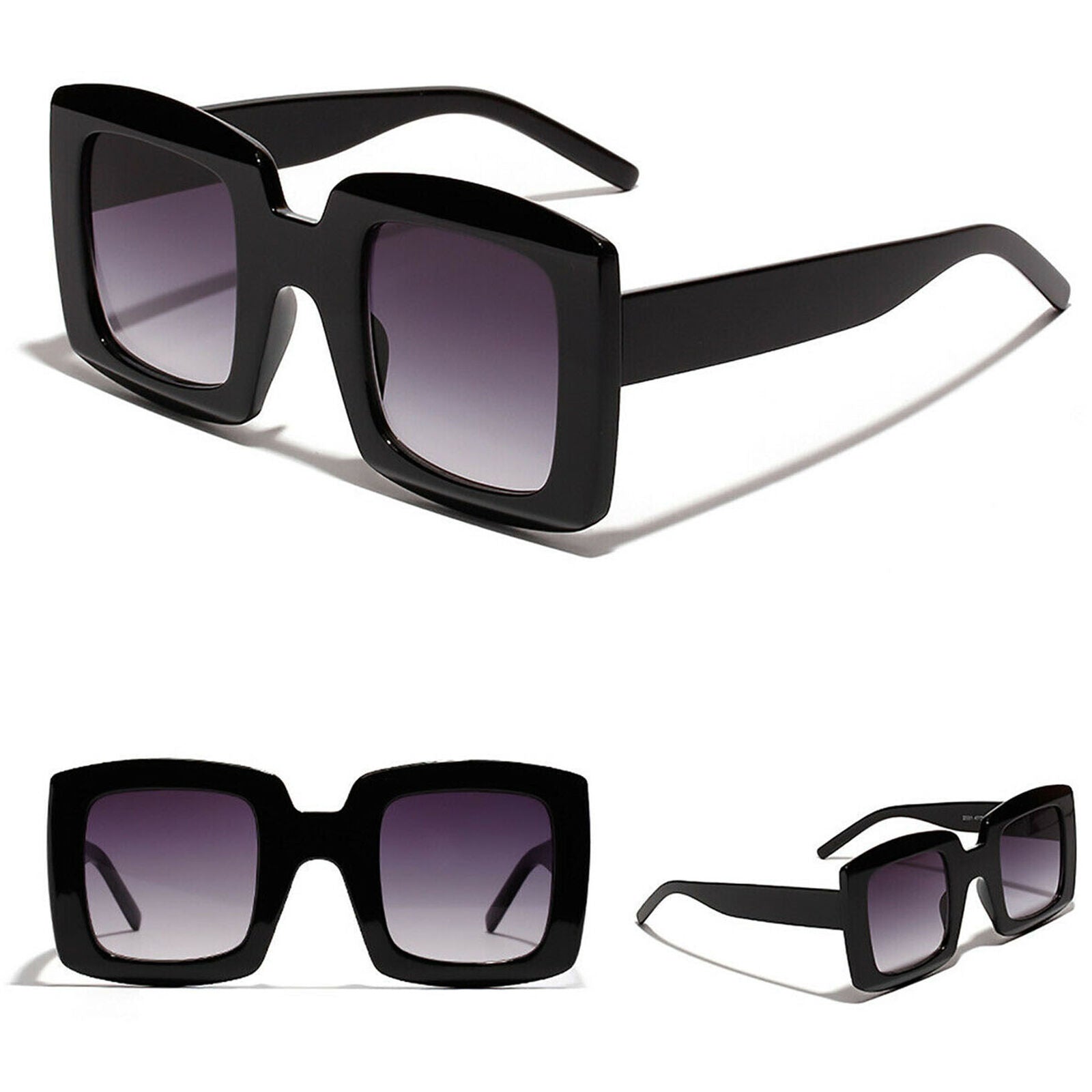 Women Square Sunglasses Fashion Outdoor Mirror Sun Glasses Men Shades Eyewear