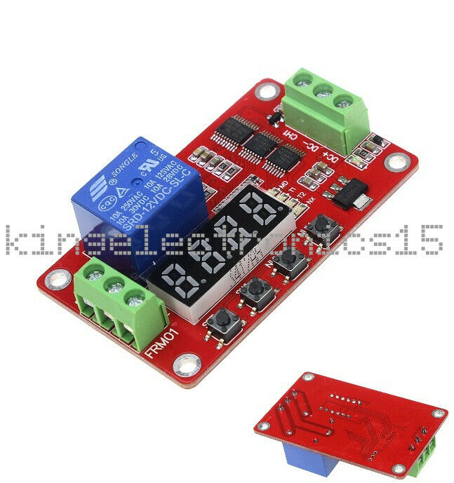 1PCS PLC Home Automation Delay Multifunction Self-lock Relay Cycle Timer Module