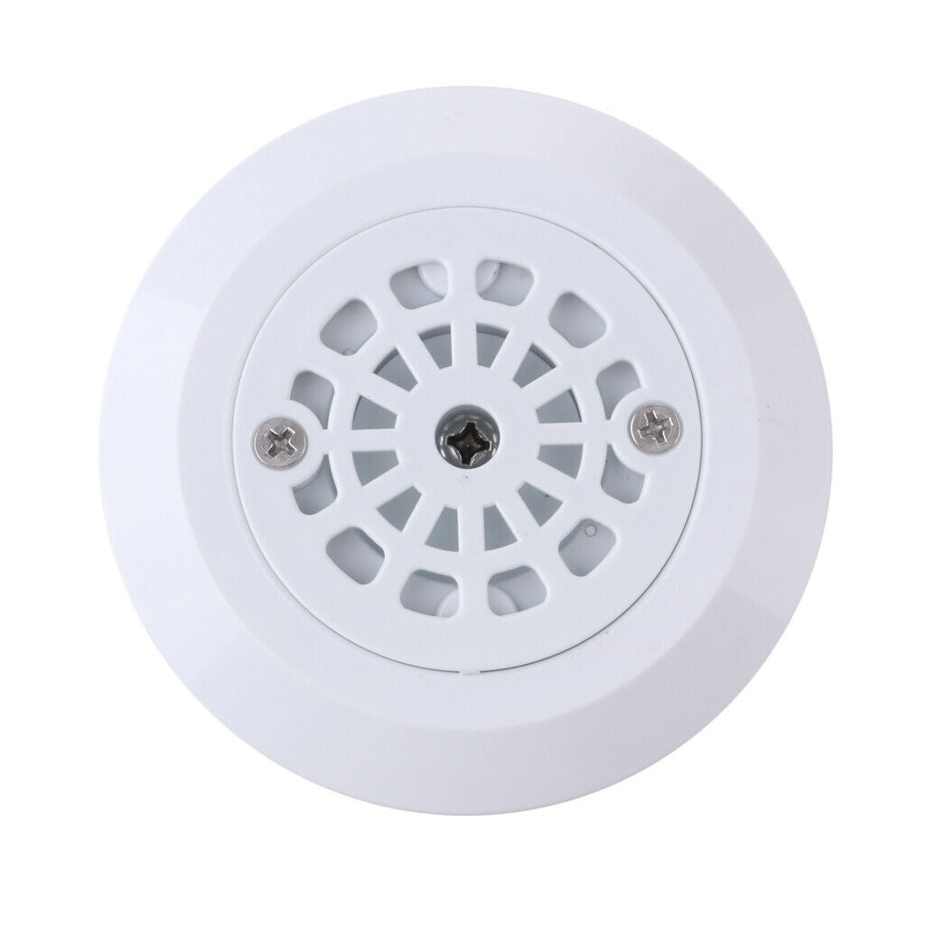 White Round Plastic Swimming Pool Drainer / Water Outlet, Swimming Pool