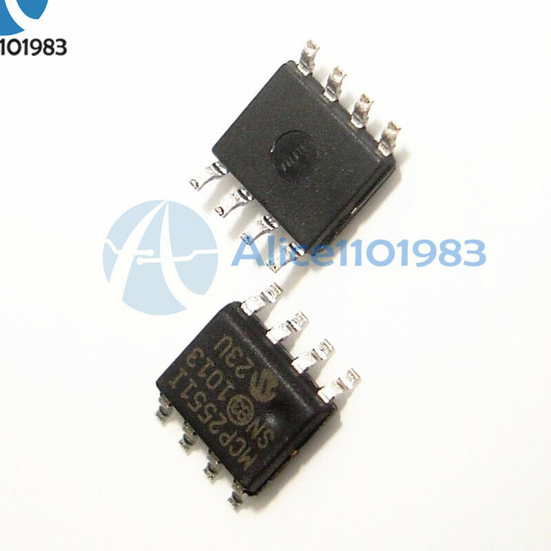 5PCS MCP2551 MCP2551-I/SN IC TRANSCEIVER CAN HI-SPD 8-SOIC