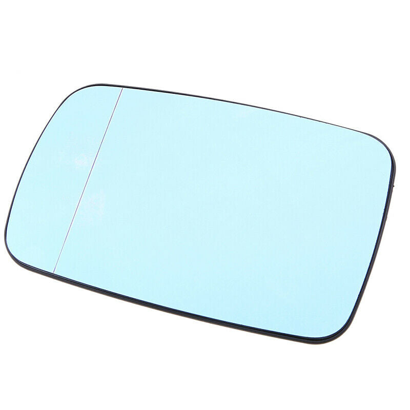 For BMW E46 Coupe E65 Sedan 2001-2008 02 07 Right Side Mirror Glass Blue Heated