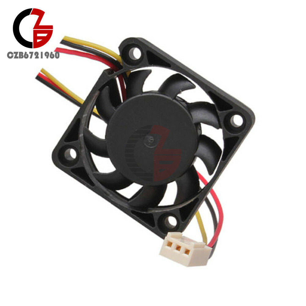 3 Pin 4cm Computer CPU Cooler Cooling Fan PC 4cm 40x40x10mm DC 12V