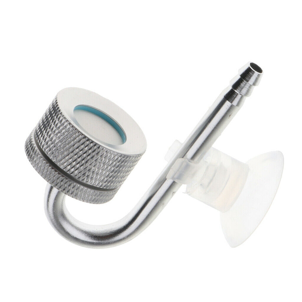 Durable Aquarium Aluminum Alloy CO2 Diffuser Carbon Dioxide Atomizer Bubble