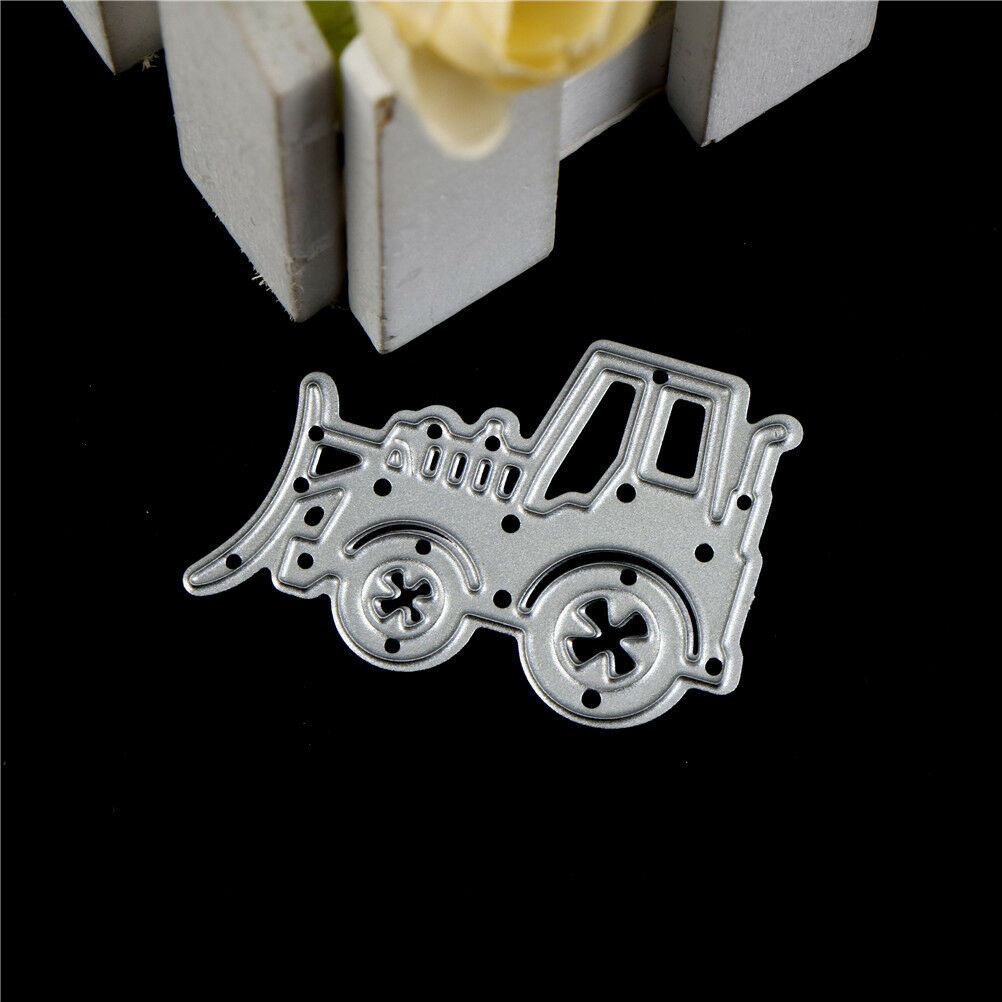 Excavator Cutting Dies Stencils Card Album Photo Template Craft Picture Fr.l8
