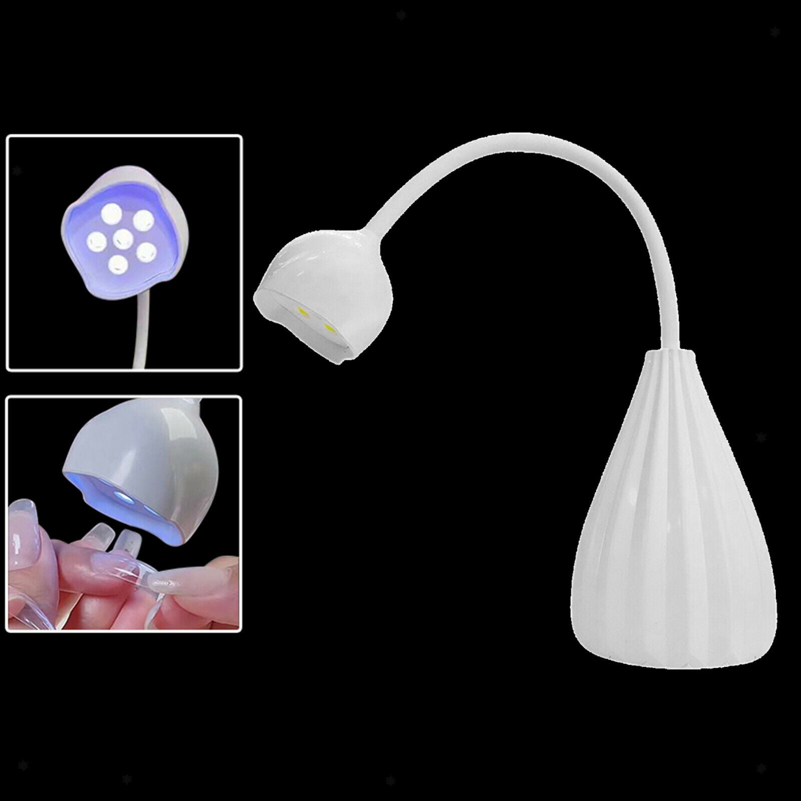 Portable LED Nail Lamp Nail Dryer USB Charging Beauty Tools for Nail Art