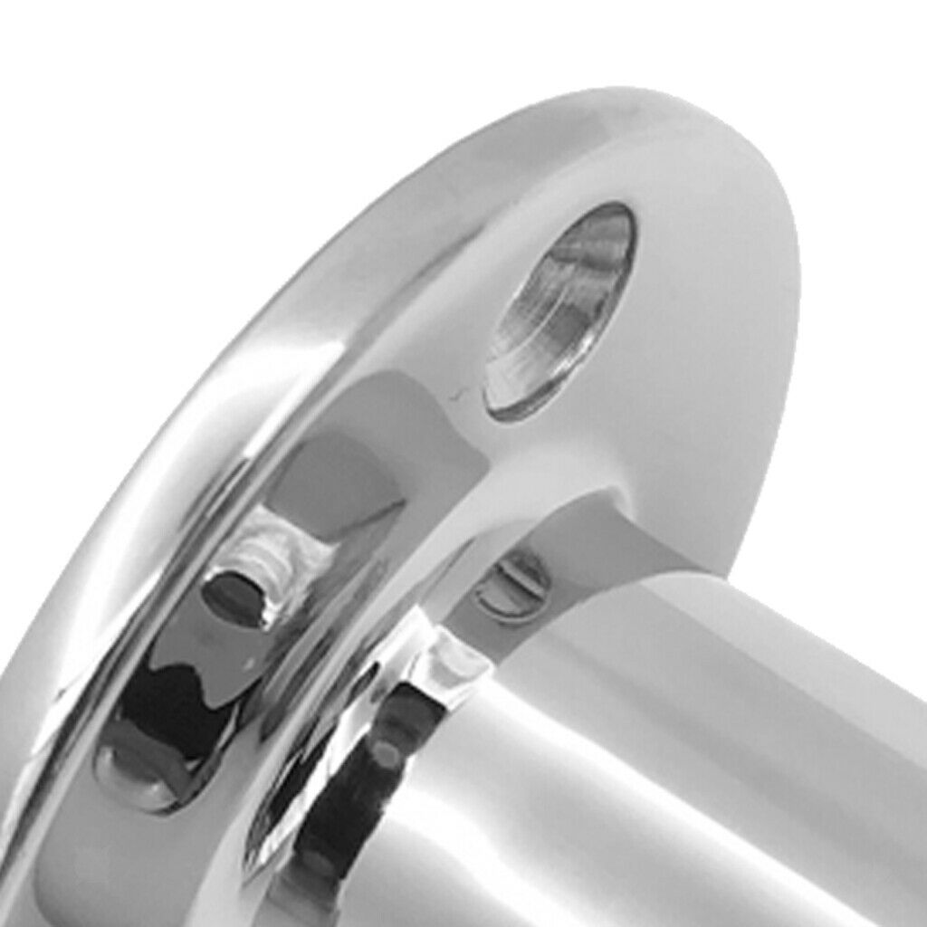 Stainless steel boat handrail fitting 25mm 90 degree round post foot