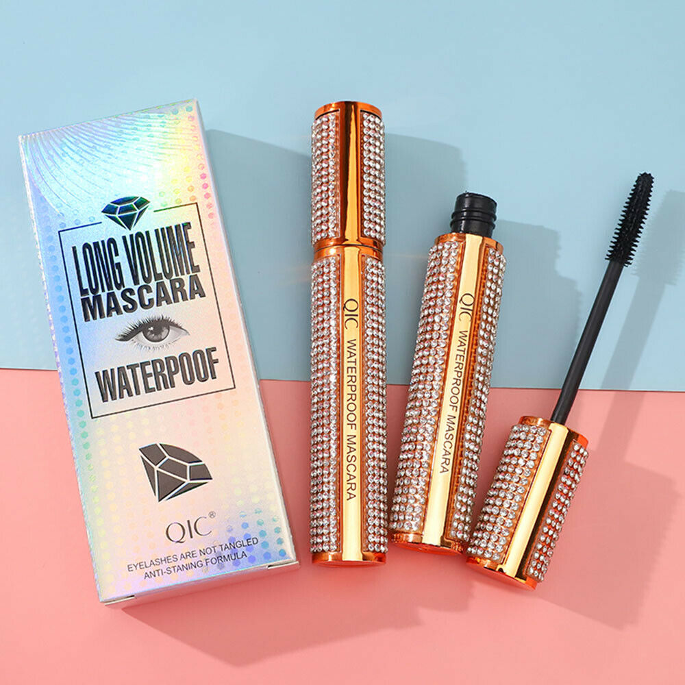 HOT 4D Flash Diamond Mascara - Waterproof Silk Fiber Thick Lengthening Mascara