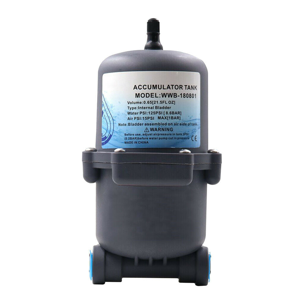 Heavy Duty Accumulator Tank for RV Yacht Caravan Assy 125psi Water System 1/2