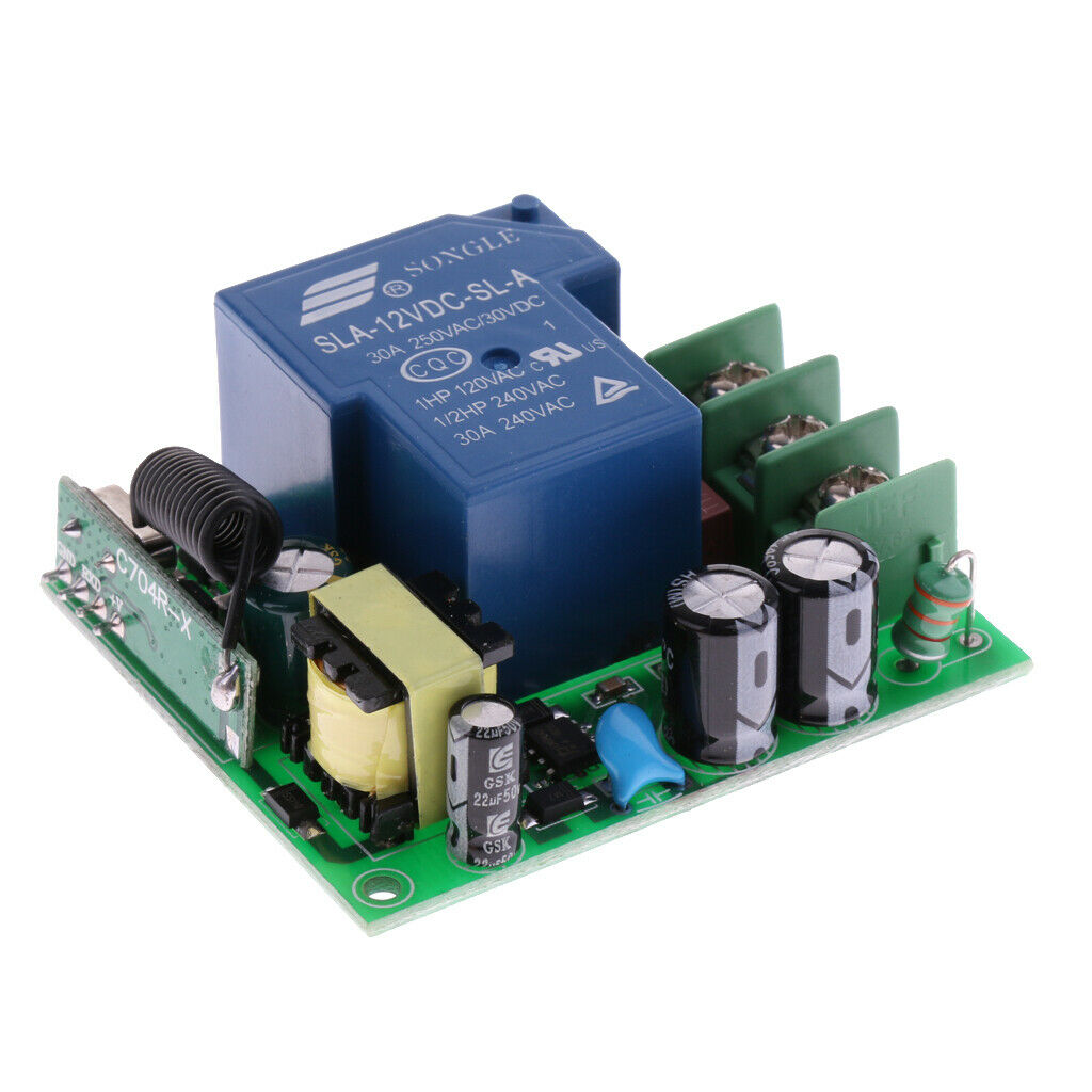 Universal Wireless RF Remote Control Switch Receiver 433Mhz