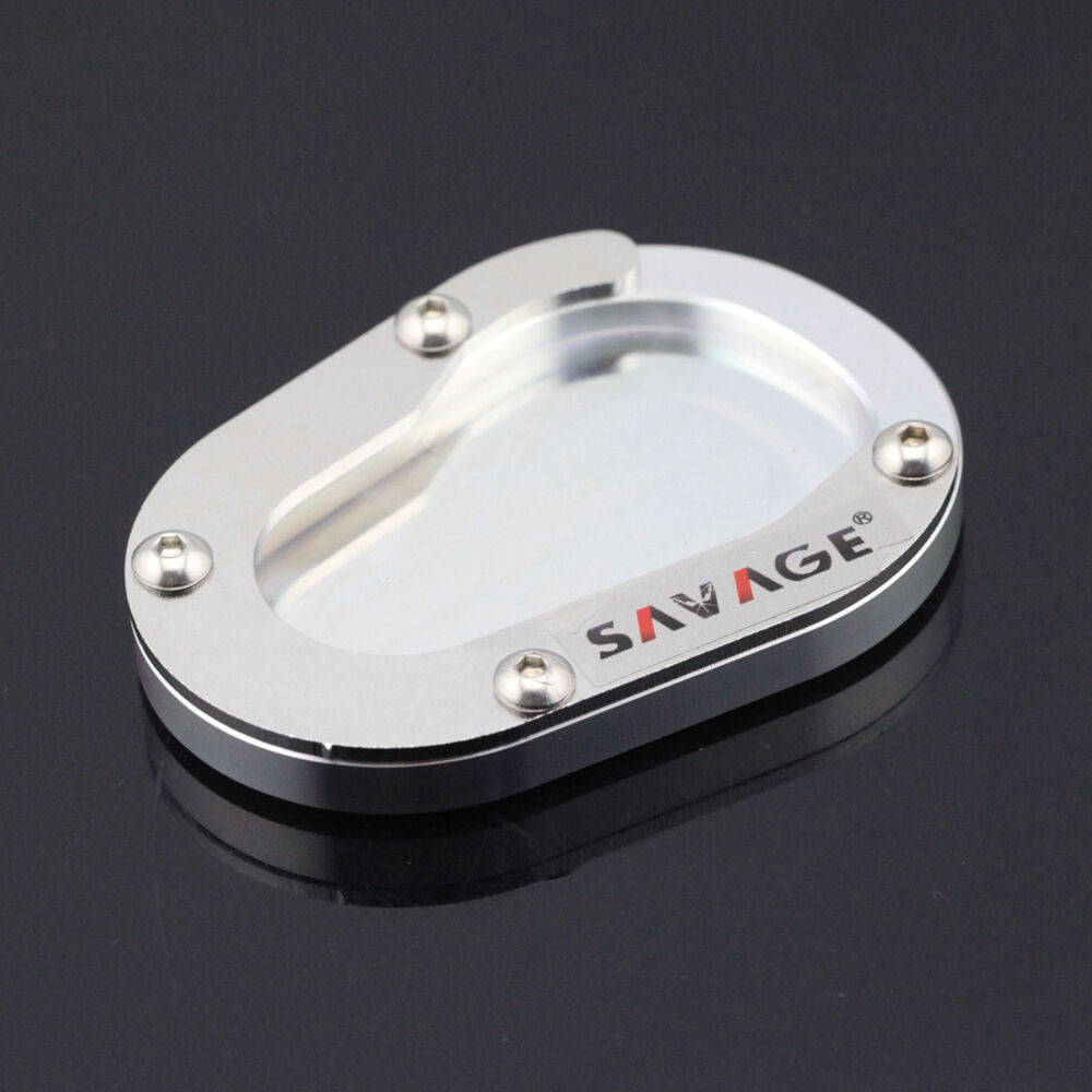 Kickstand Side Stand Extension Plate Pad For BMW R1200R R1200RT R1200ST R Nine T