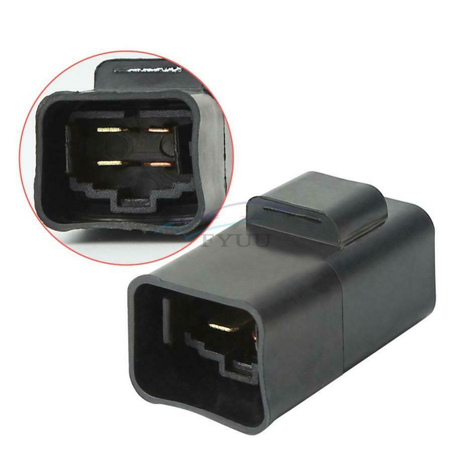 Motorcycle Blue LED Cigarette Lighter Power Plug with Relay 12V 22A For Kawasaki