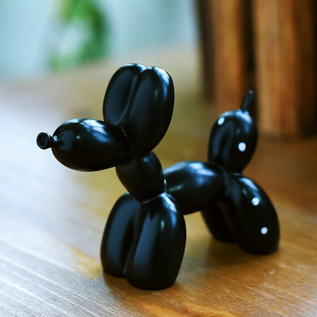 2pcs Balloon Dog Ornament Shinning Collectable Sculpture Gifts For Child