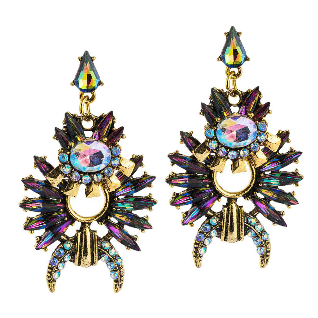 Fashion Stud Earrings Women Statement Piercing Gift for Women Girls Colorful