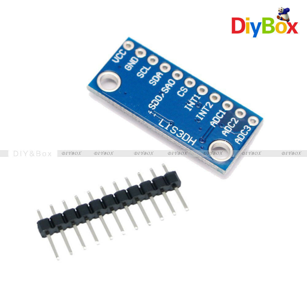 3-Axis LIS3DH Temperature Sensor Acceleration Development Board Replace ADXL345