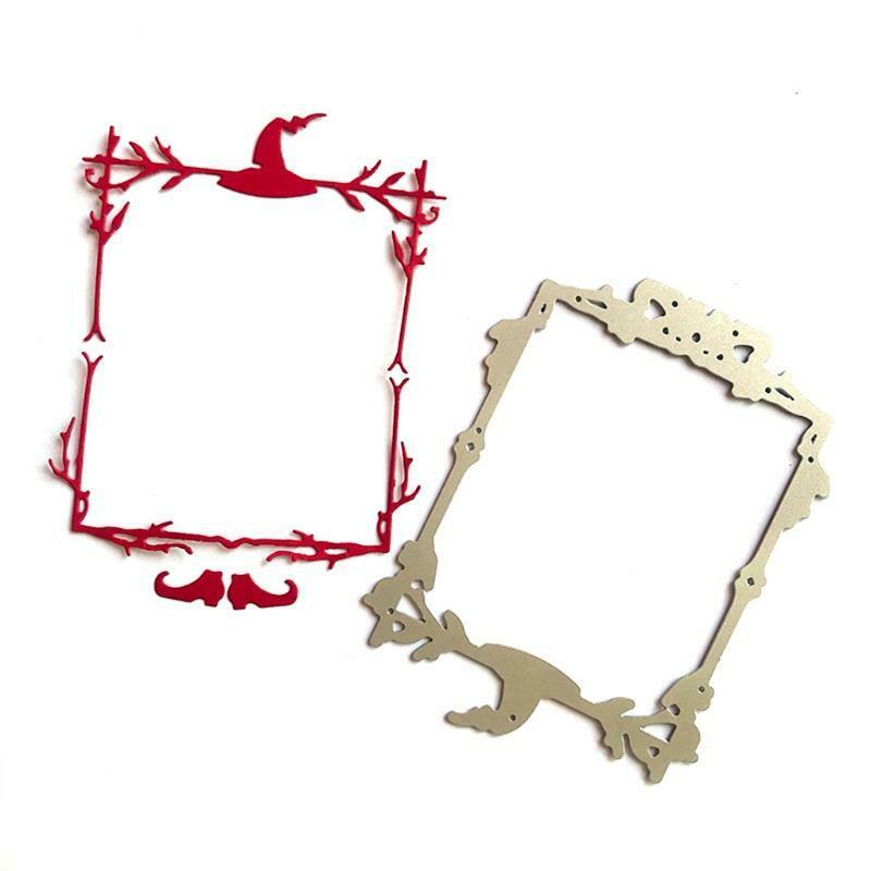 Halloween Wizard Hat Metal Cutting Dies Stencil DIY Scrapbooking Album Template