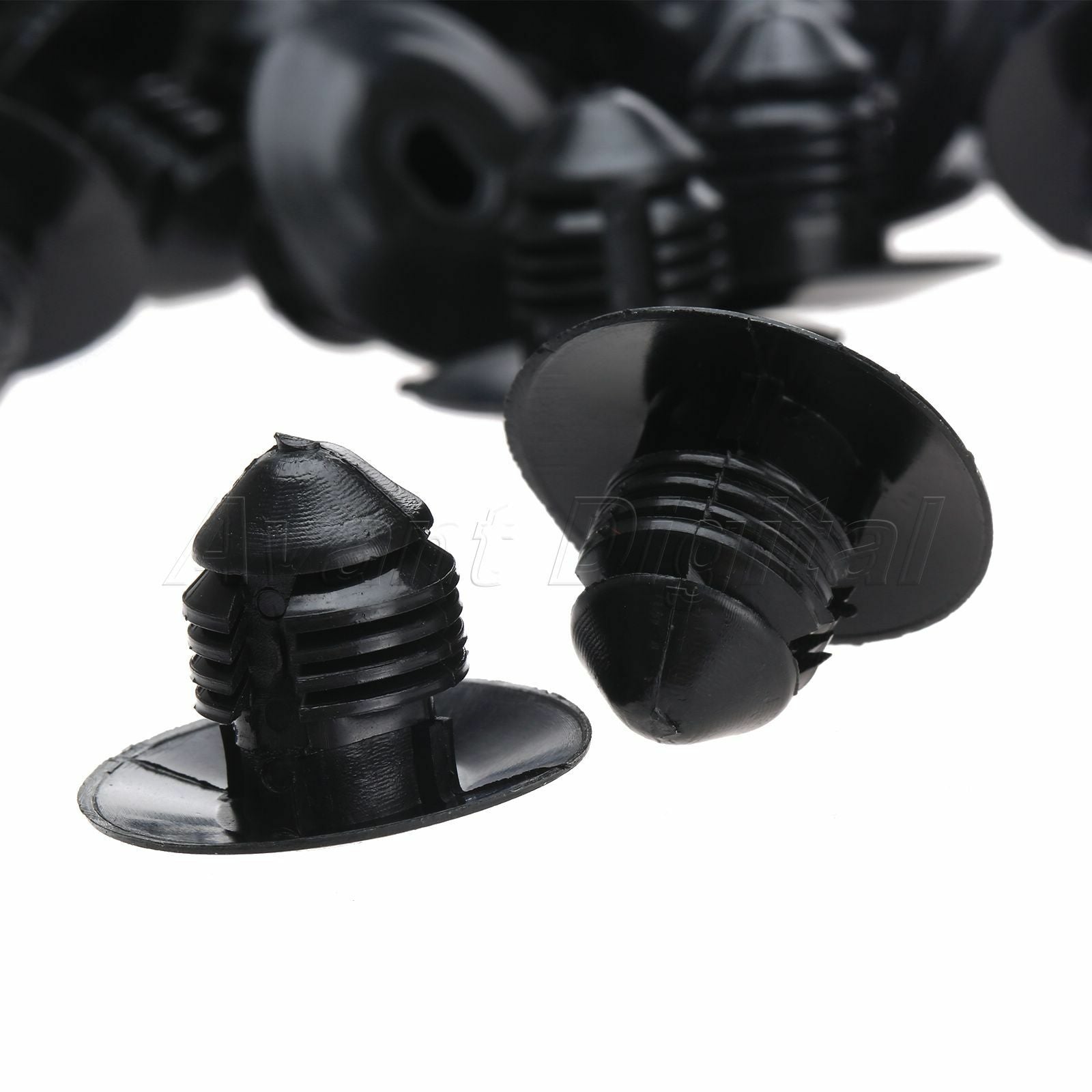 Front Bumper Cover Retainer Fascia Clip 15056810 For GM S & T Trucks Black Nylon