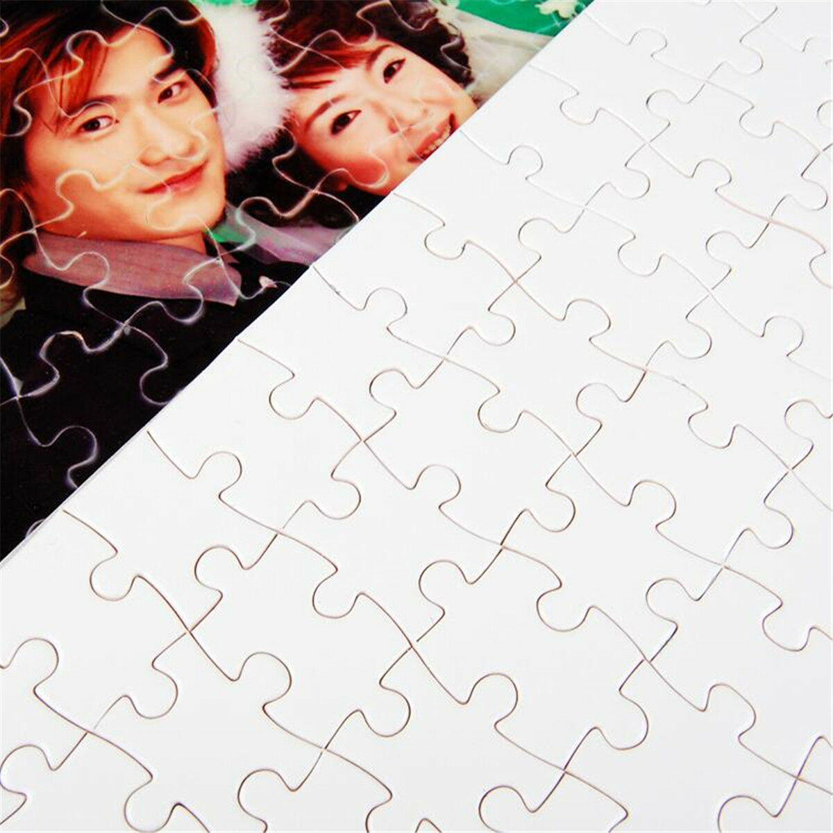 3PCS A5 DIY Blank Dye Sublimation Printable Jigsaw Puzzle For Heat Press Machine