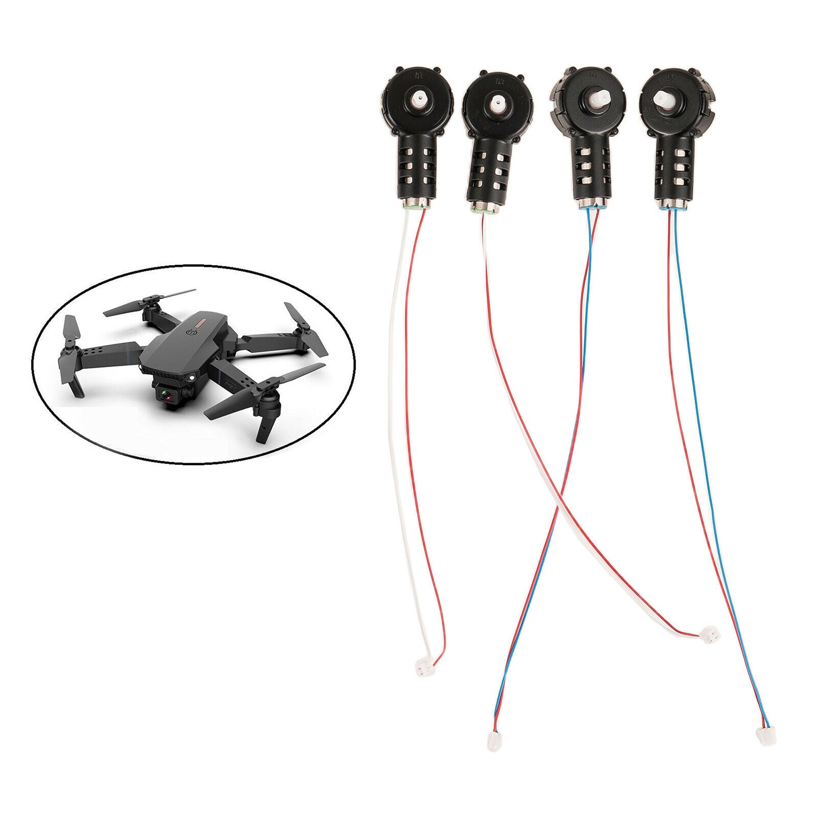 E88 Pro Folding Drone Replacement Motor Easy to Install Attachment Present