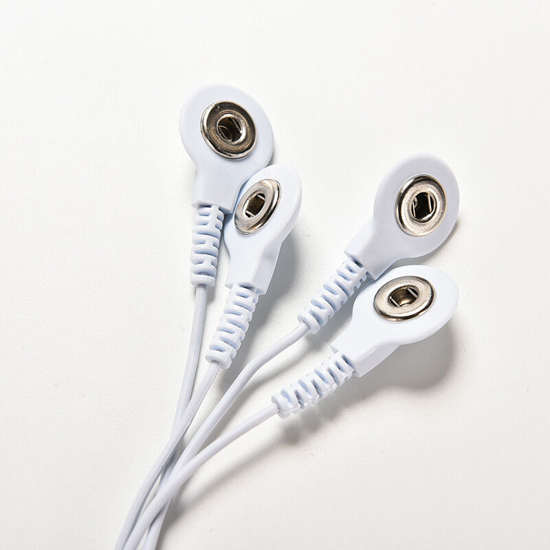 4 pin 2.5mm Economic Electrode Lead Wire for Tens Machine Massager 3.5mm DD