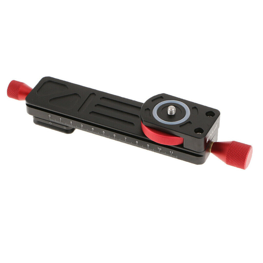 Macro 1/4" 3/8"   Focusing Rail Plate Macro Photo Accessory 115mm