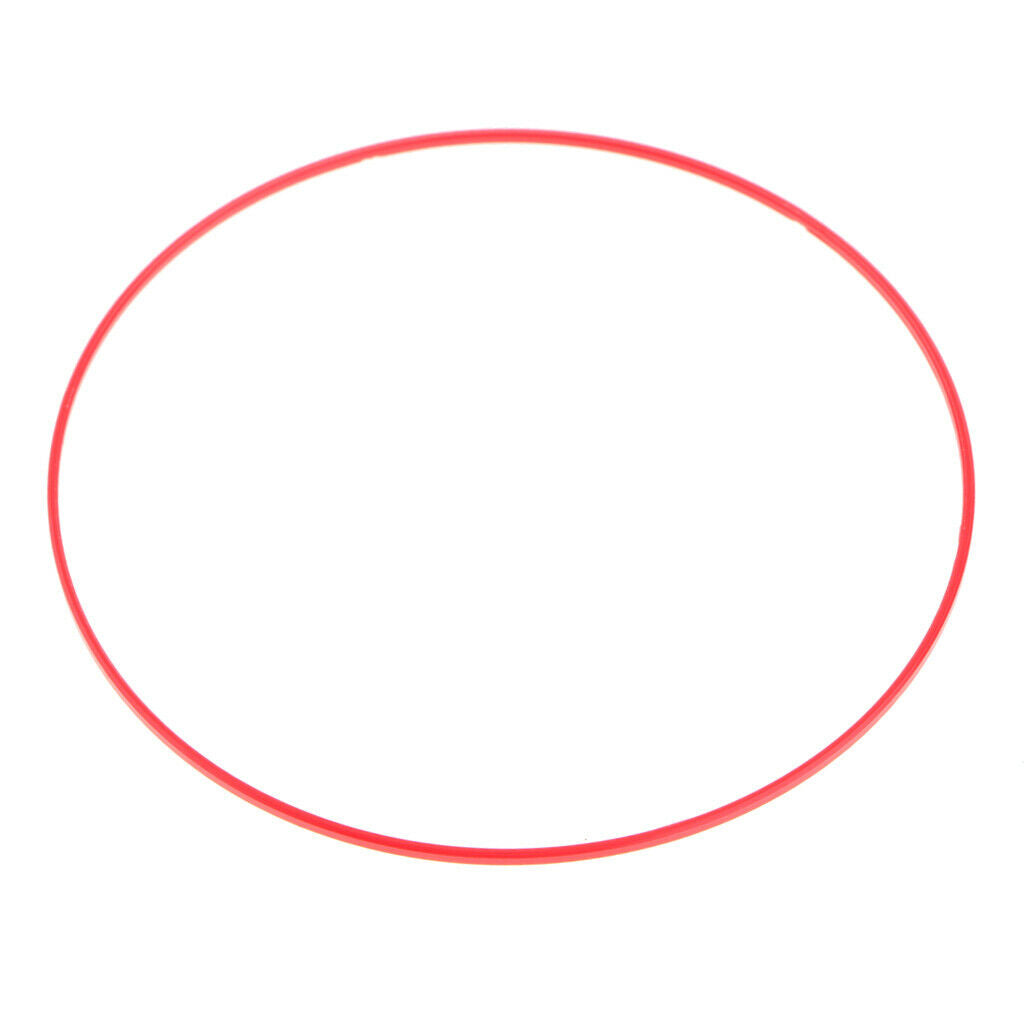 Red Plastic 83mm Camera Front Lens Circle  Fit for Canon 24-105 24 70 Gen 2