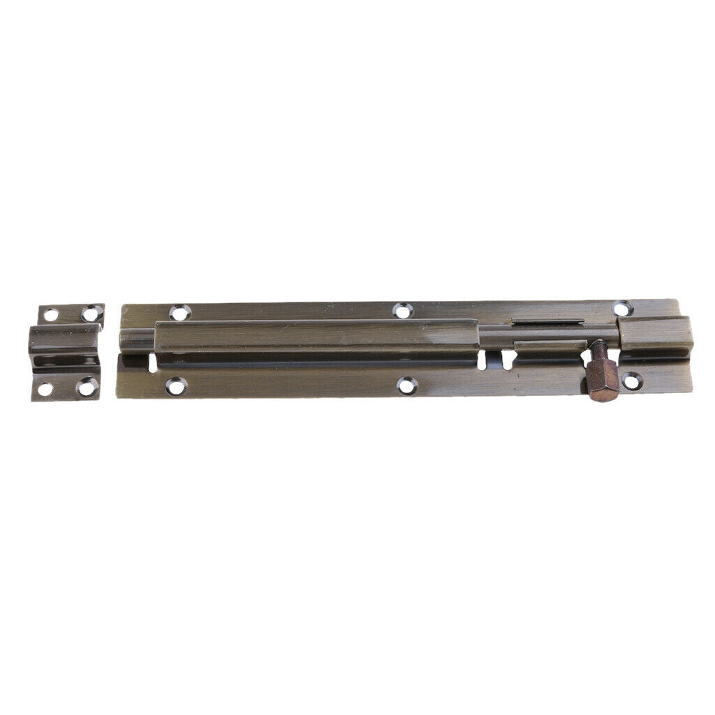 Door Latch Barrel Bolt Latch Hasp Stapler Gate Lock Safety 8inch 218mmx37mm