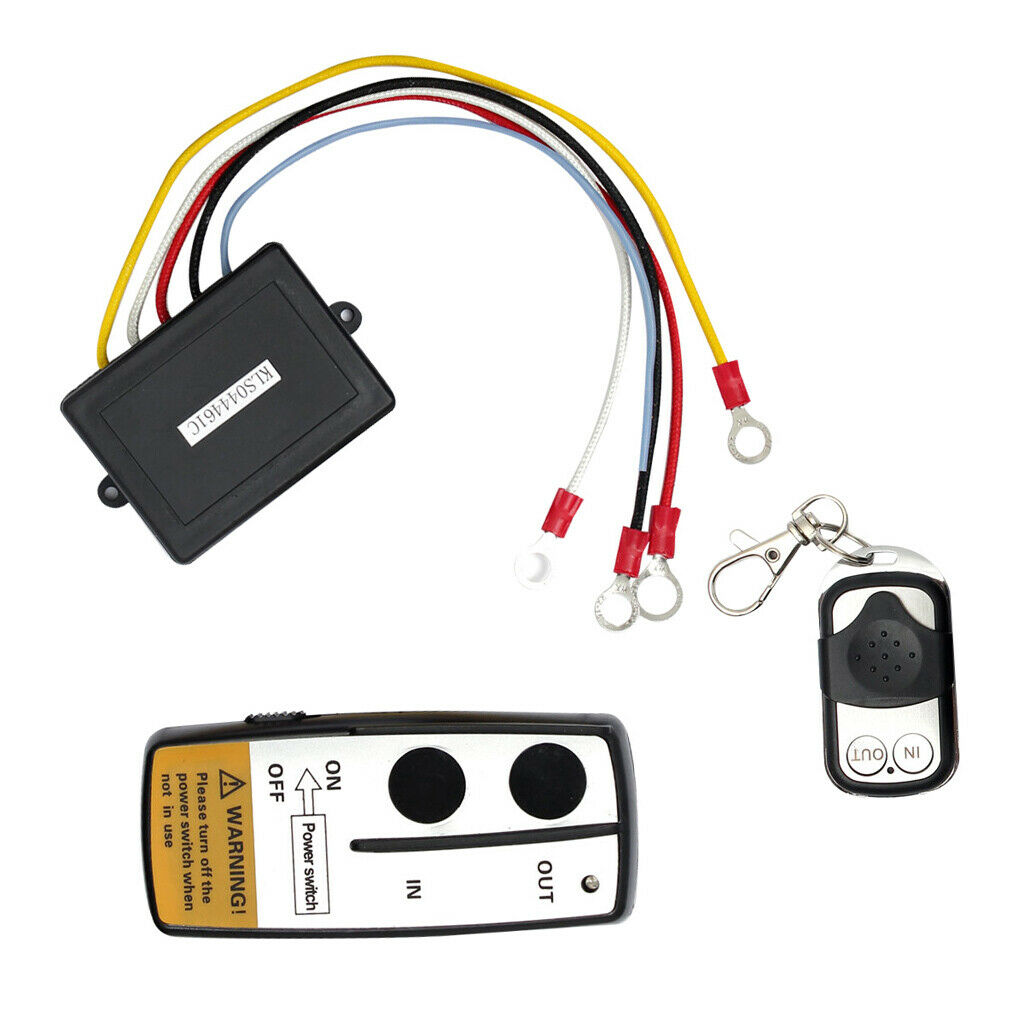 Car Truck Winch Remote Control Switch Handset On/Off with LED Indicator 12V
