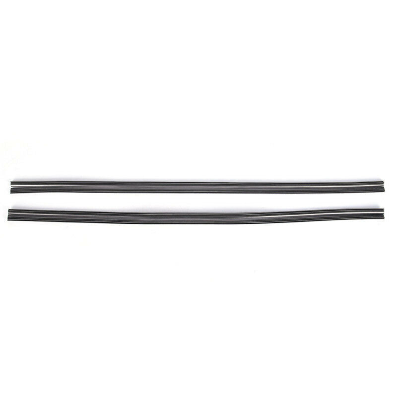 2pcs 28" Auto Car Bus Windshield Frameless Rubber Wiper Blade Refill Hot BDDD