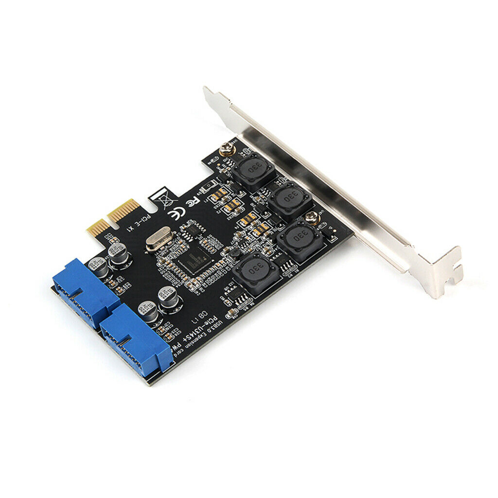 Card to 2Port Internal 19-Pin USB3.0 Controller Hub Adapter Board