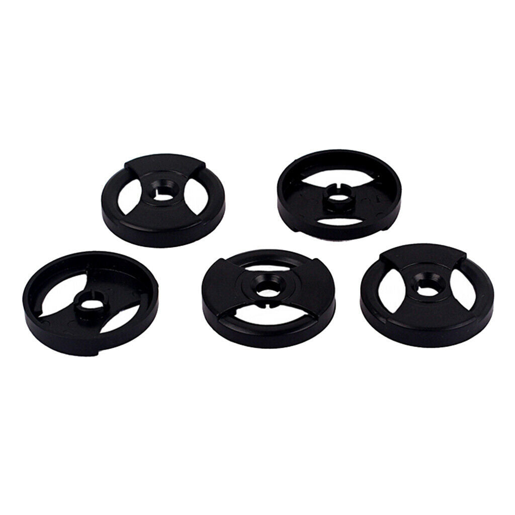 5Pcs Phonograph Turntable Record Adapter for 45RPM Phonograph Accessories