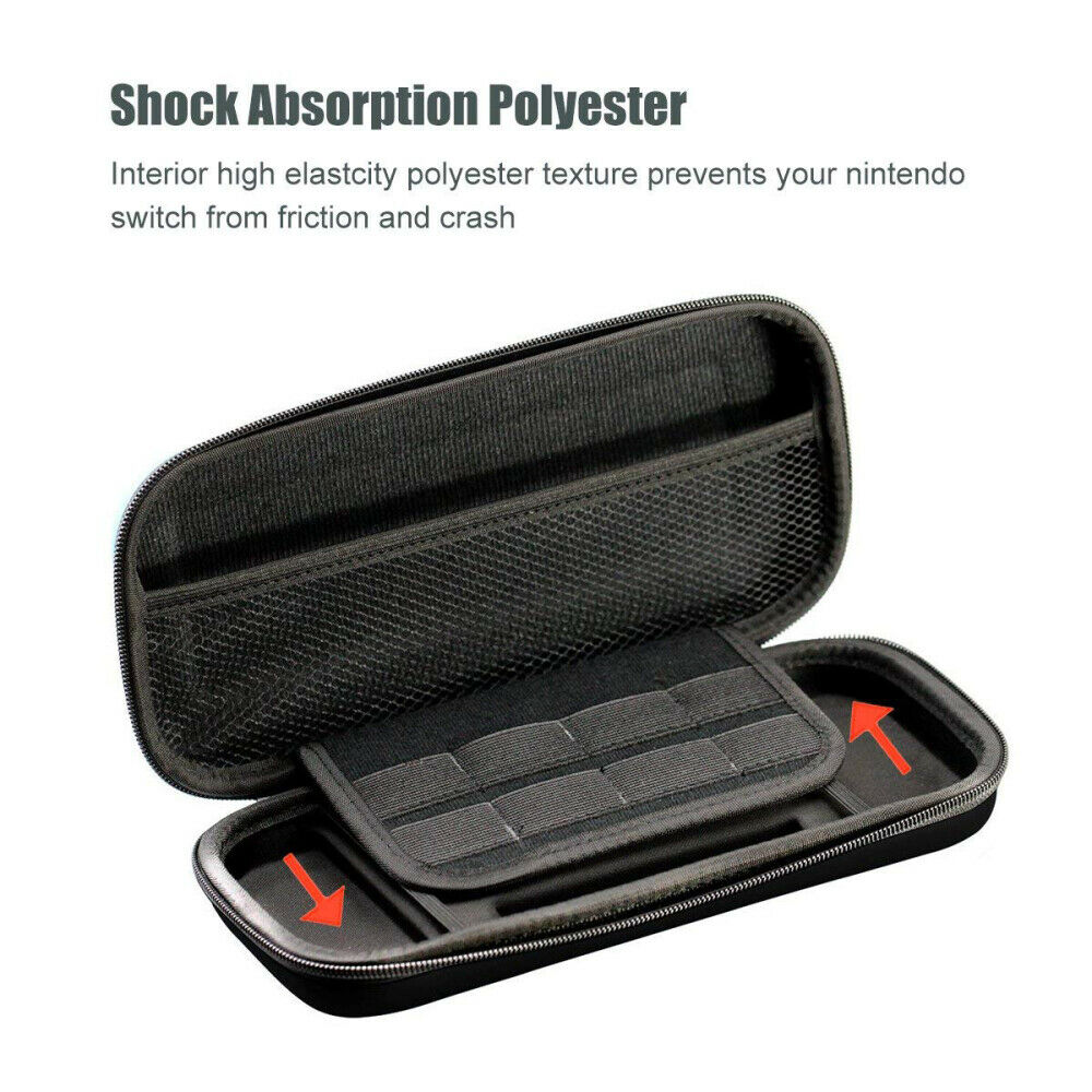 For Nintendo Switch Portable Travel EVA Carry Case Cover Protective Storage Bag