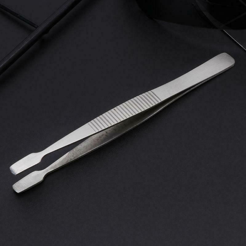 4Pcs Stainless Steel Tweezers Set For Beauty Nail Art Jewelry Making Picking Too