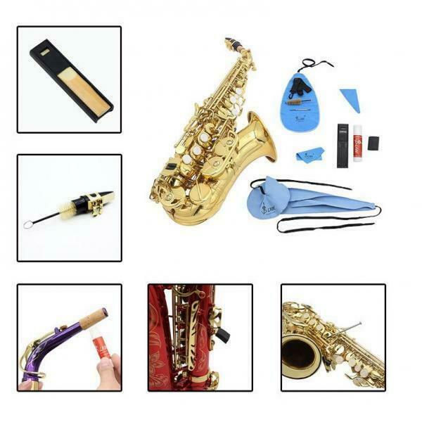 10pcs Saxophone Cleaning Care Set Belt Cork Grease Cushion for Sax Accs