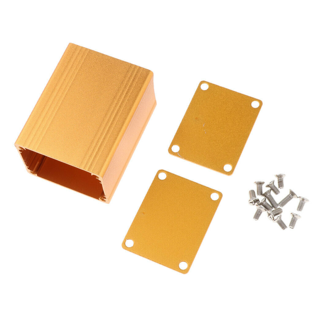 aluminium Case Junction Box Electric Project Enclosure Case DIY 50x39x30mm