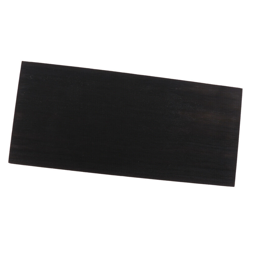 1 Piece Guitar Wood Headplate Veneer Headstock  for Luthier Parts Black