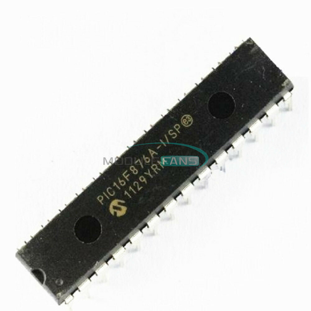 2PCS PIC16F876A PIC16F876A-I/SP DIP-28 IC MICROCHIP MF