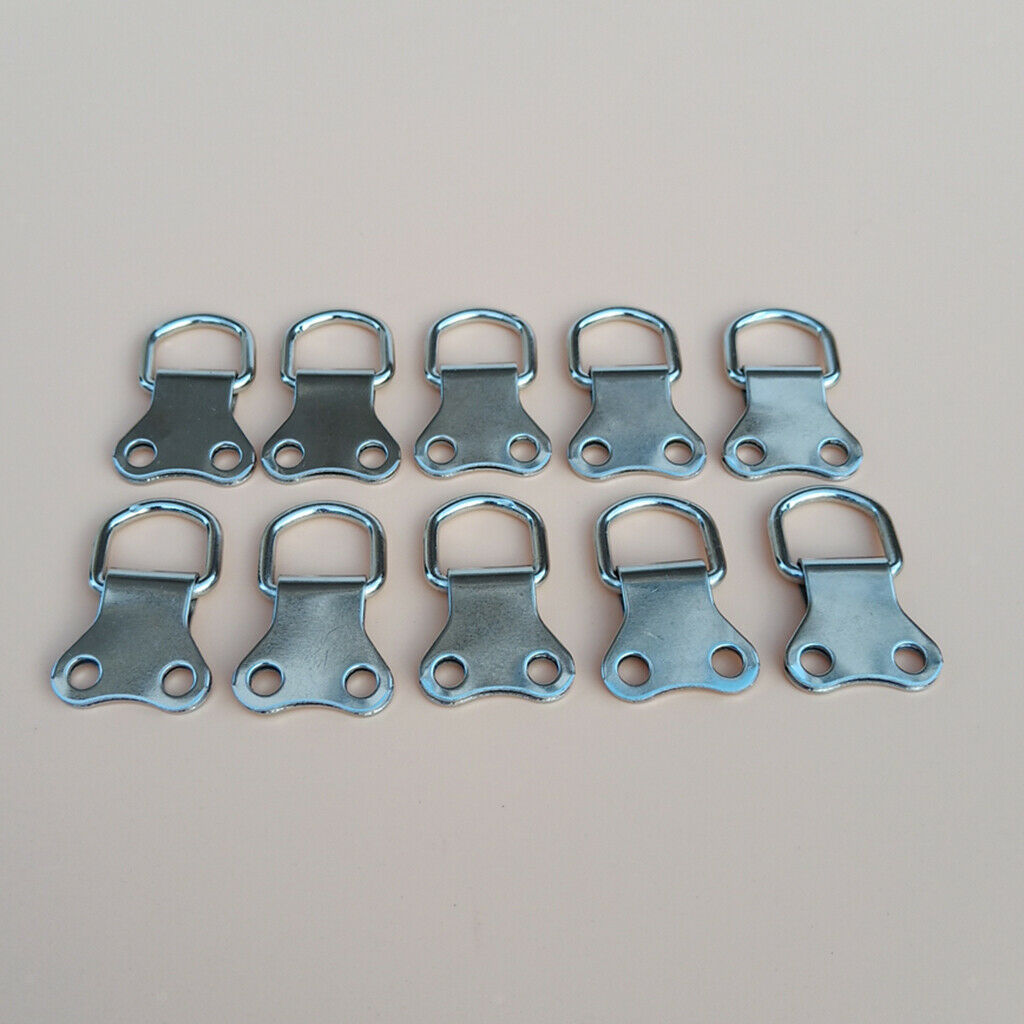 Picture Frame Double Holes Hanger Album Artwork Photo Hanging Hook Clips Set