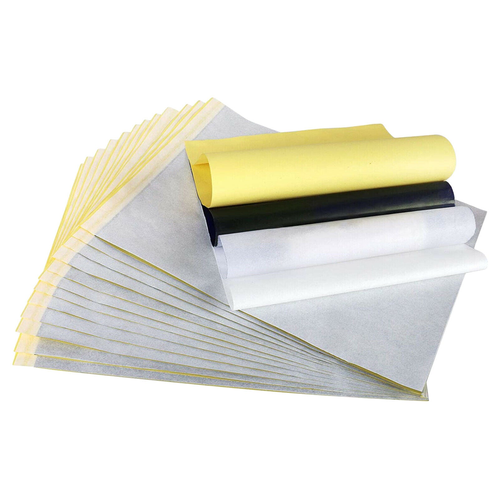 100x Tattoo Stencil Transfer Paper Spirit Thermal Carbon Tracing Copier Kits