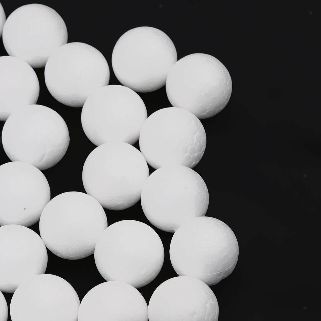 4X Foam Ball Polystyrene Foam Balls Thanksgiving Decor Making 10mm Ball 25mm