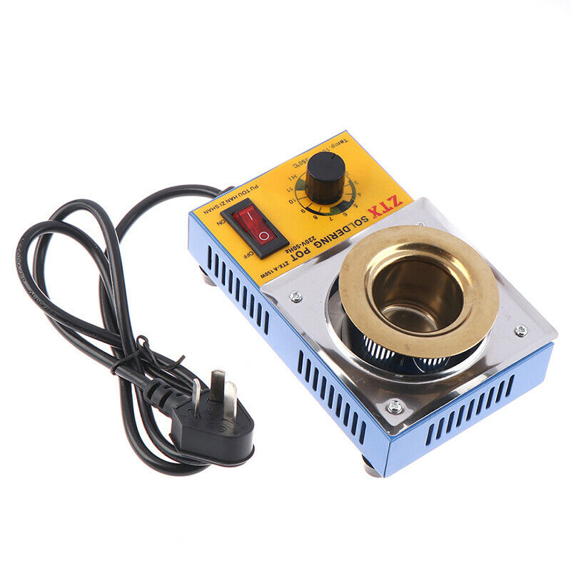 100-550°C Solder Pot Soldering Desoldering Bath Stainless Steel Plate HOTY1
