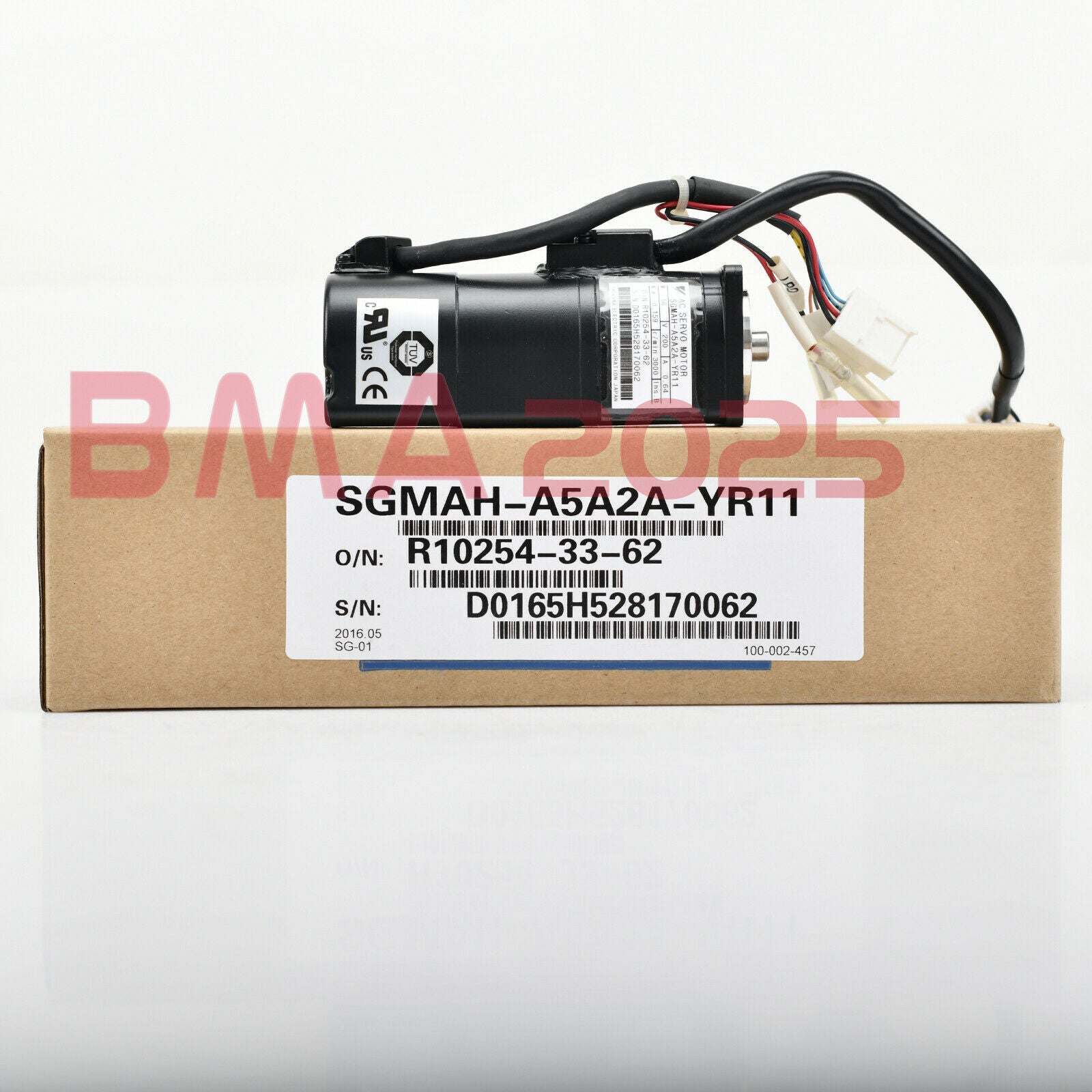 1PC New SGMAH-A5A2A-YR11 Servo Motors 1 year warranty DHL free  YS9T